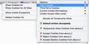 Recommended Firefox security extensions: Cookie Monster