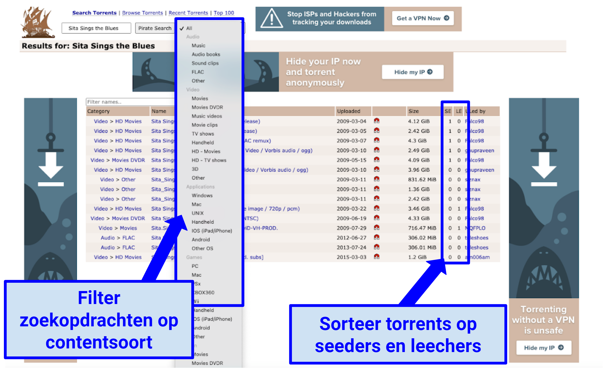 12 beste torrent sites 2024: veilig & nog steeds werkend