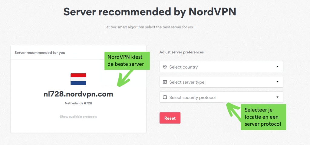 NordVPN-review-server-protocol