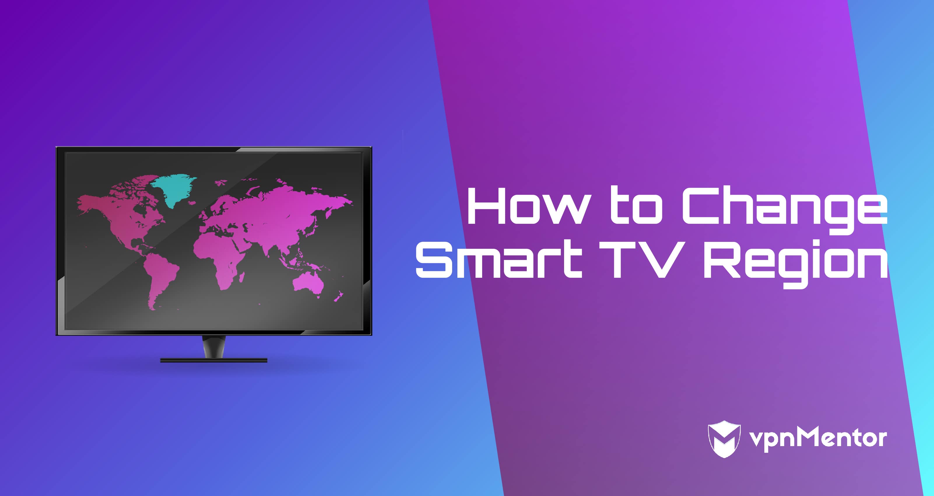 how to change smart tv region