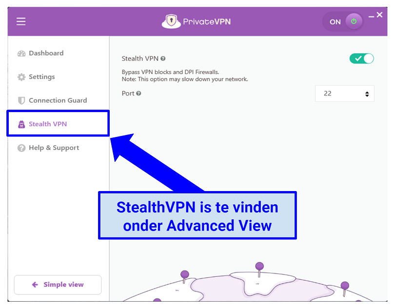 Graphic showing StealthVPN